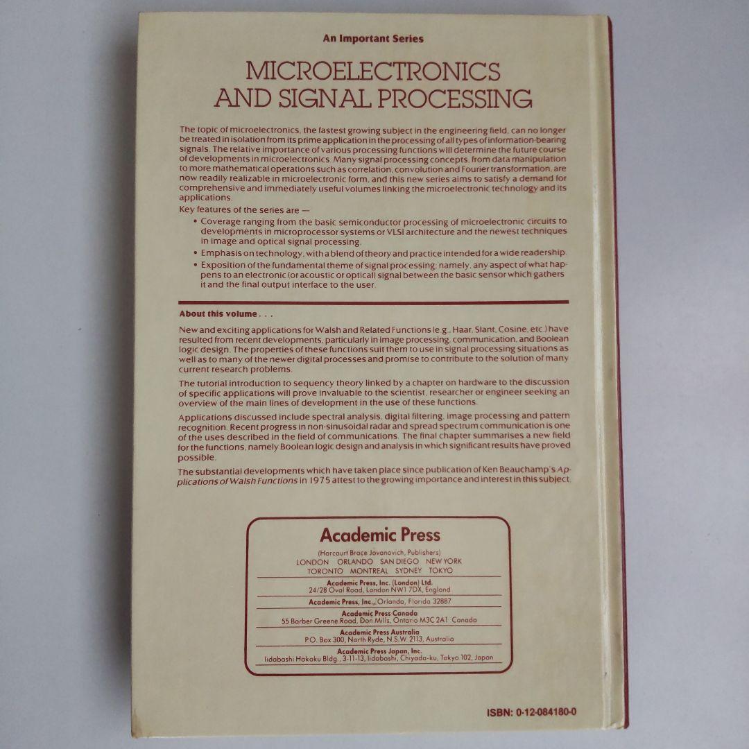 洋書 Walsh and Related Functions