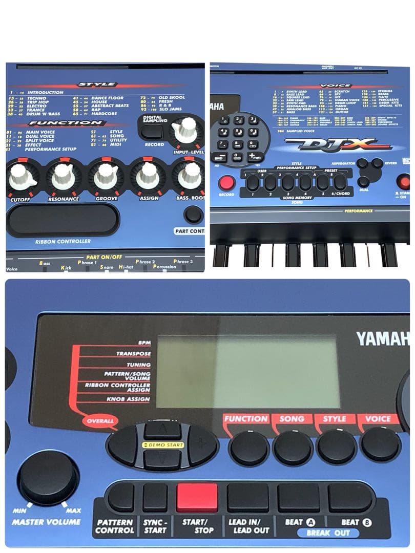 希少　極美品　YAMAHA DJX PSR-D1 ヤマハ ミュージックキーボード