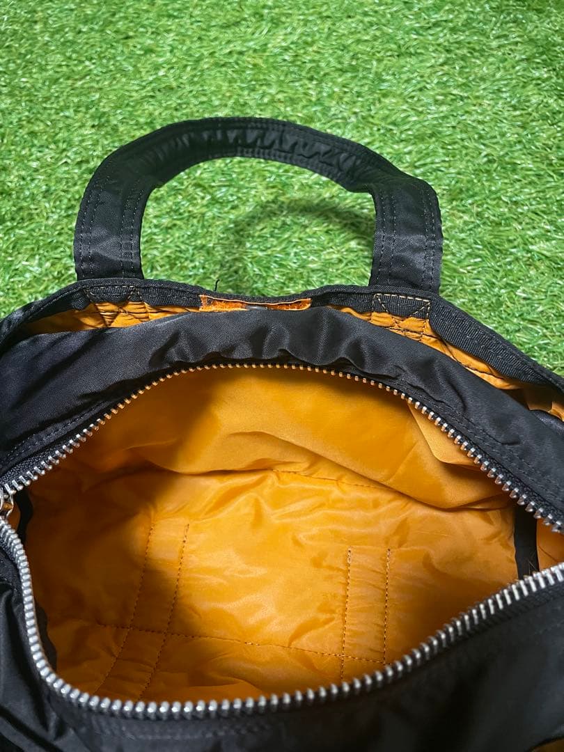PORTER ミニボストンバッグ ブラック　タンカー