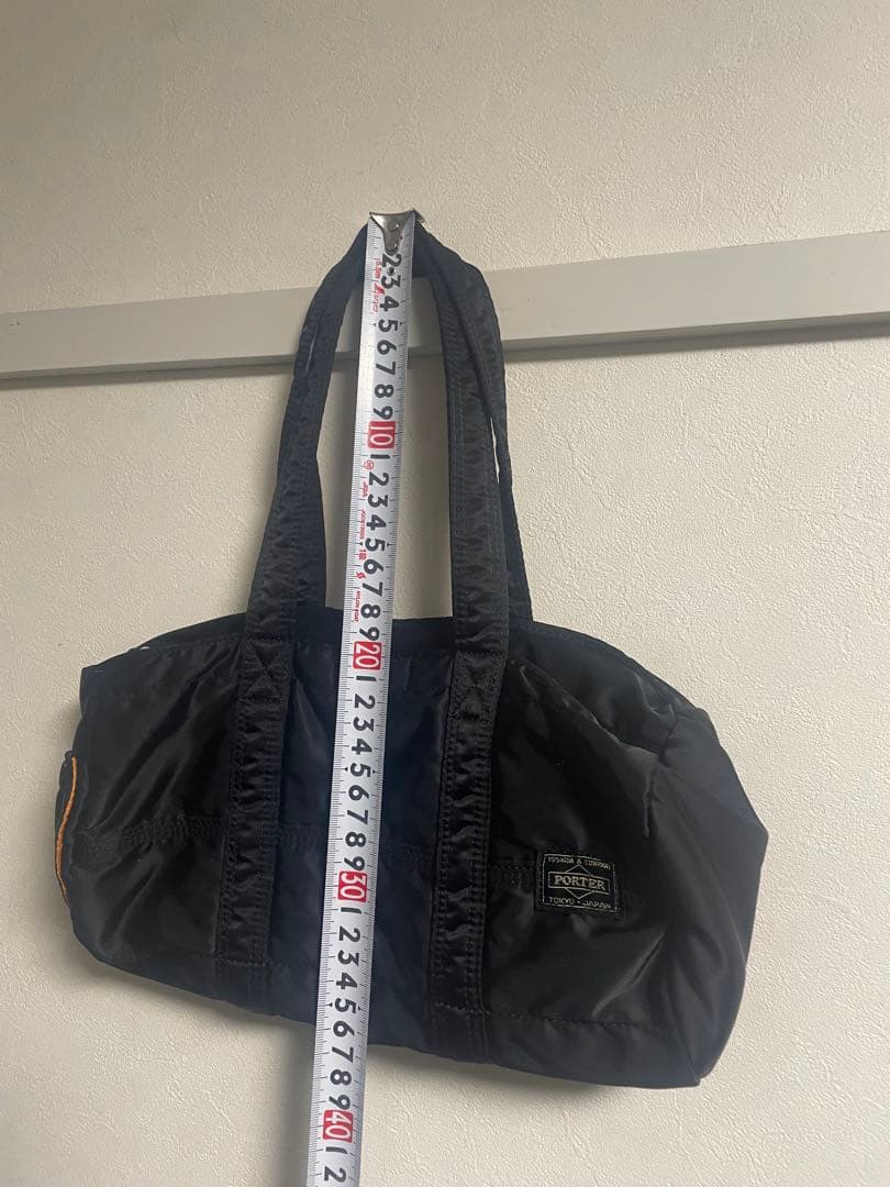 PORTER ミニボストンバッグ ブラック　タンカー