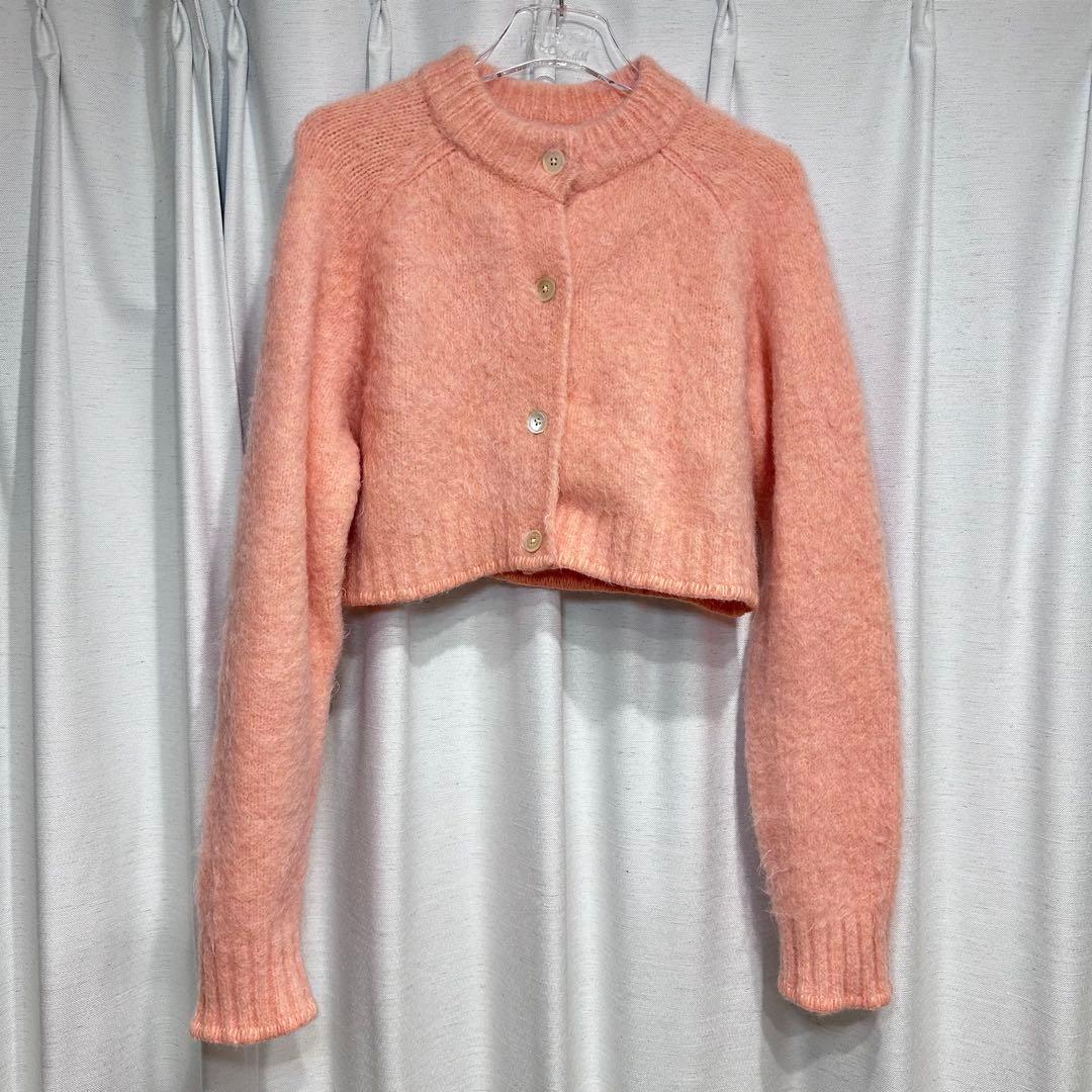 Todayful Brushed Knit Cardigan ピンクベージュ