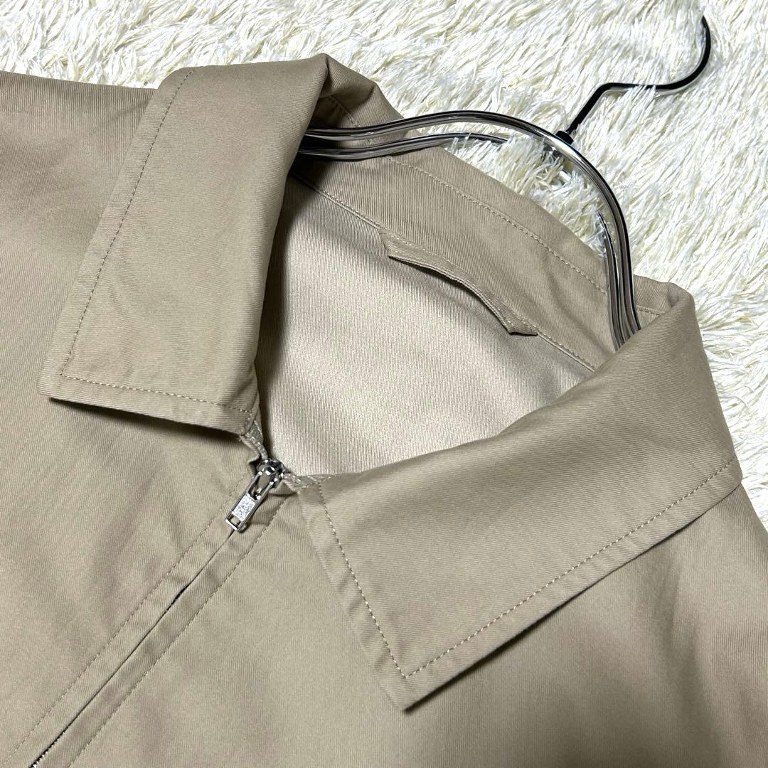 【極美品 近年 洗える】マーガレットハウエル　ブルゾン　スイングトップ　ジップ