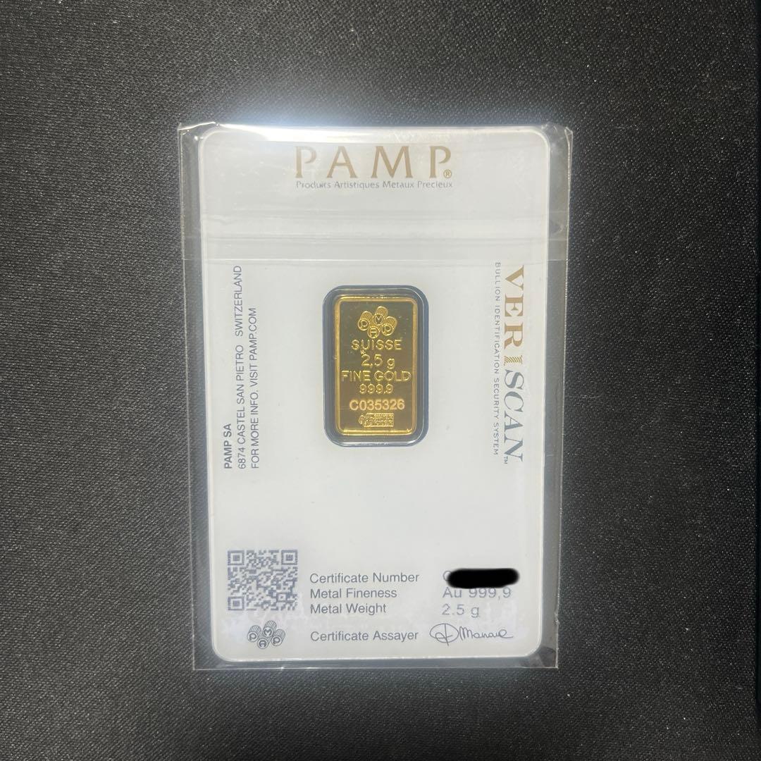 24k 2.5g ペンダント