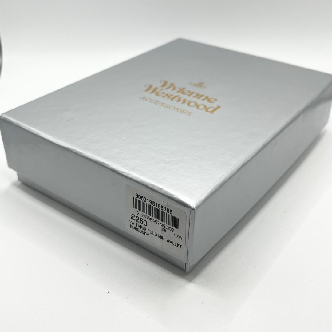 ゆな様　Vivienne Westwood 新品 ミニ財布 レター型 赤 型押し