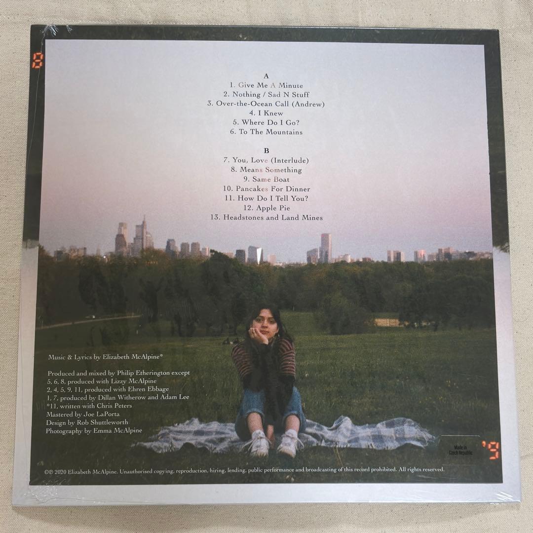 Lizzy McAlpine pink vinyl レコード
