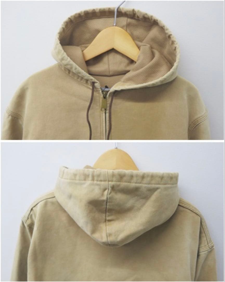 嫁*ン様 Carhartt アクティブジャケット M ベージュ 98年製
