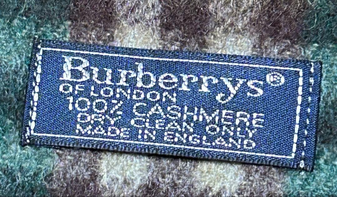 【ライムさん専用】Burberry's カシミヤ チェックマフラー