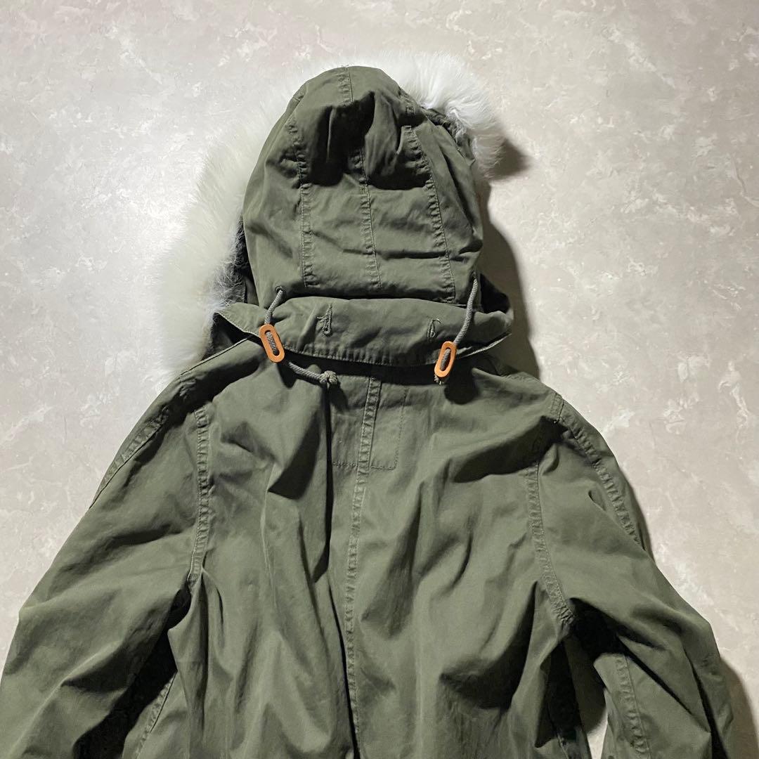 【希少】green M-65 モッズコート フォックスファー ライナー HIKE