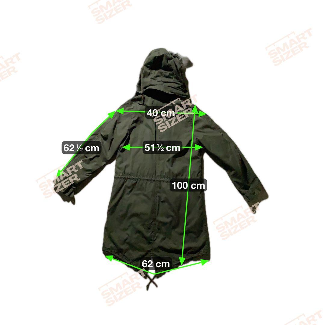 【希少】green M-65 モッズコート フォックスファー ライナー HIKE