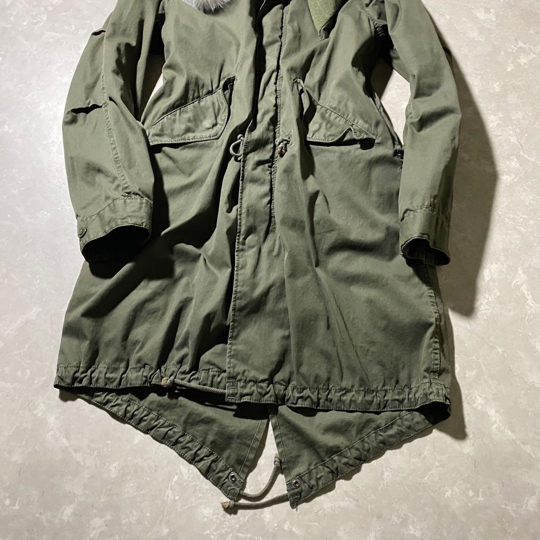 【希少】green M-65 モッズコート フォックスファー ライナー HIKE