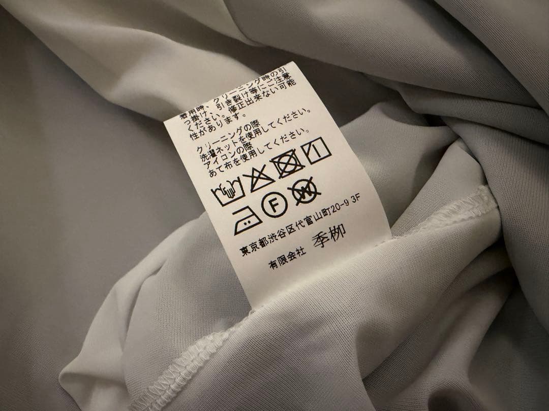 SlitHemLayeredT-Shirt / スリットレイヤードTシャツ