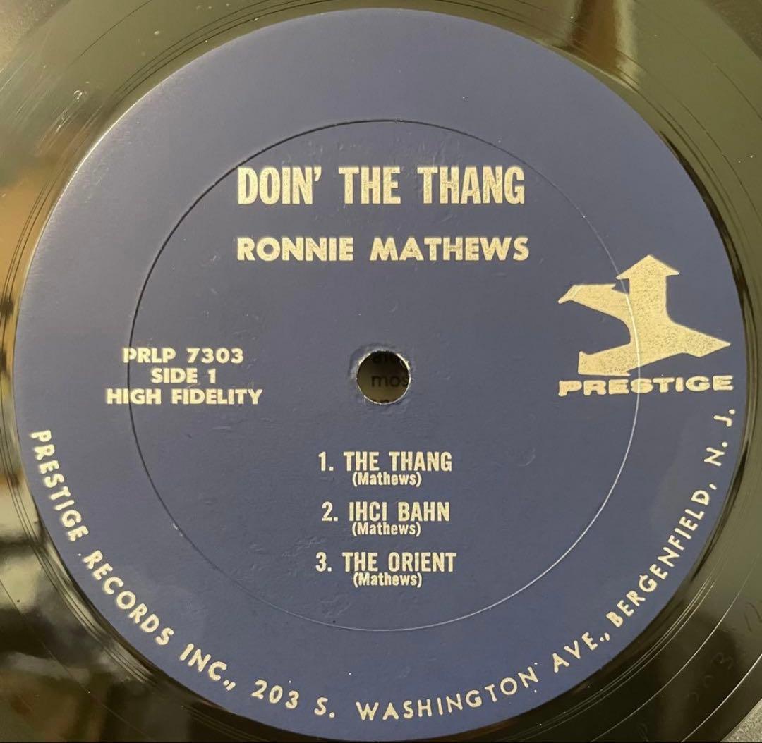 ジャズレコードセットRonnie Mathews etc.