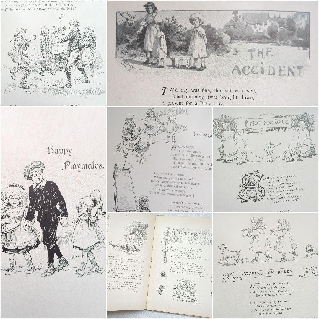 稀少1901年アーネストニスター絵本 アンティーク 洋書 児童書 ヴィクトリアン