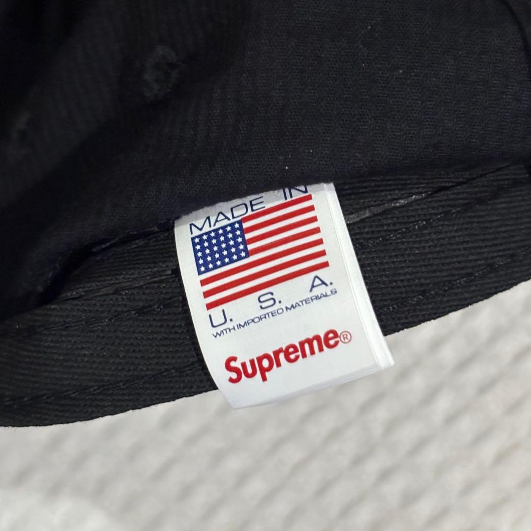 Supreme Leopard Velvet Camp Cap 24ss グレー