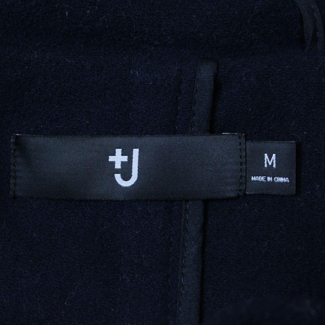 UNIQLO +J ウールオーバーサイズダッフルコート 紺 M ジルサンダー