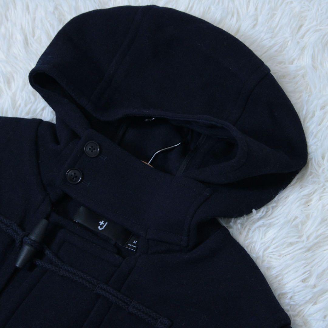 UNIQLO +J ウールオーバーサイズダッフルコート 紺 M ジルサンダー