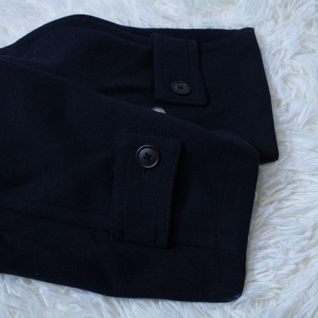 UNIQLO +J ウールオーバーサイズダッフルコート 紺 M ジルサンダー