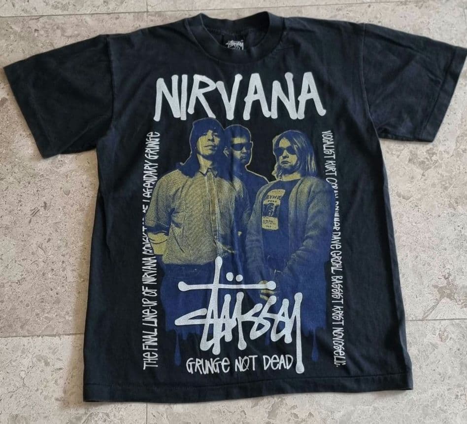 【希少Lサイズ】ニルヴァーナ NIRVANA STUSSY Tシャツ