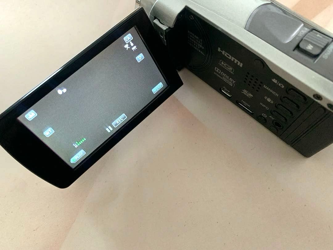 JVC Everio GZ-HM133-S ビデオカメラ