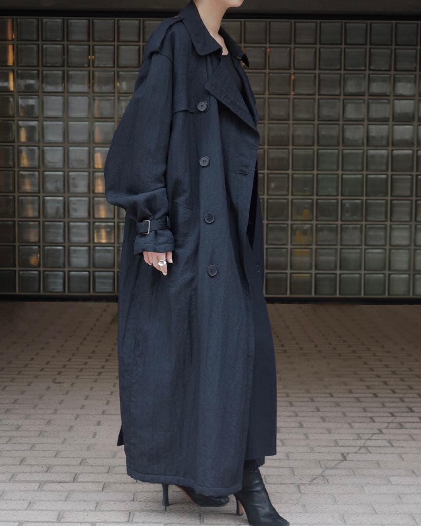 1980s giorgio armani ロングコート ジョルジオアルマーニ