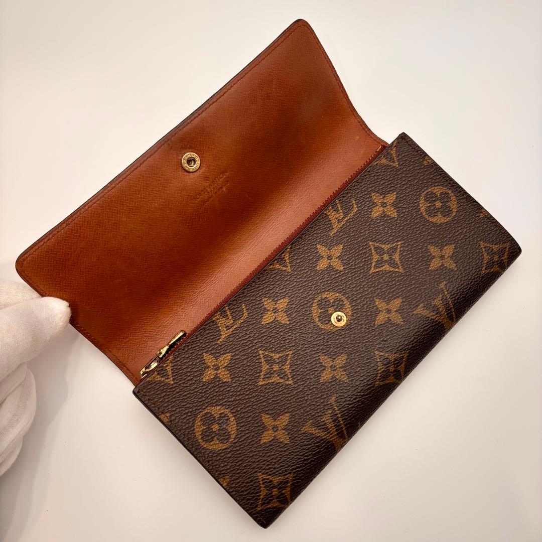 ✨鑑定済み✨ルイヴィトン✨モノグラム✨ポシェットポルトモネクレディ 長財布