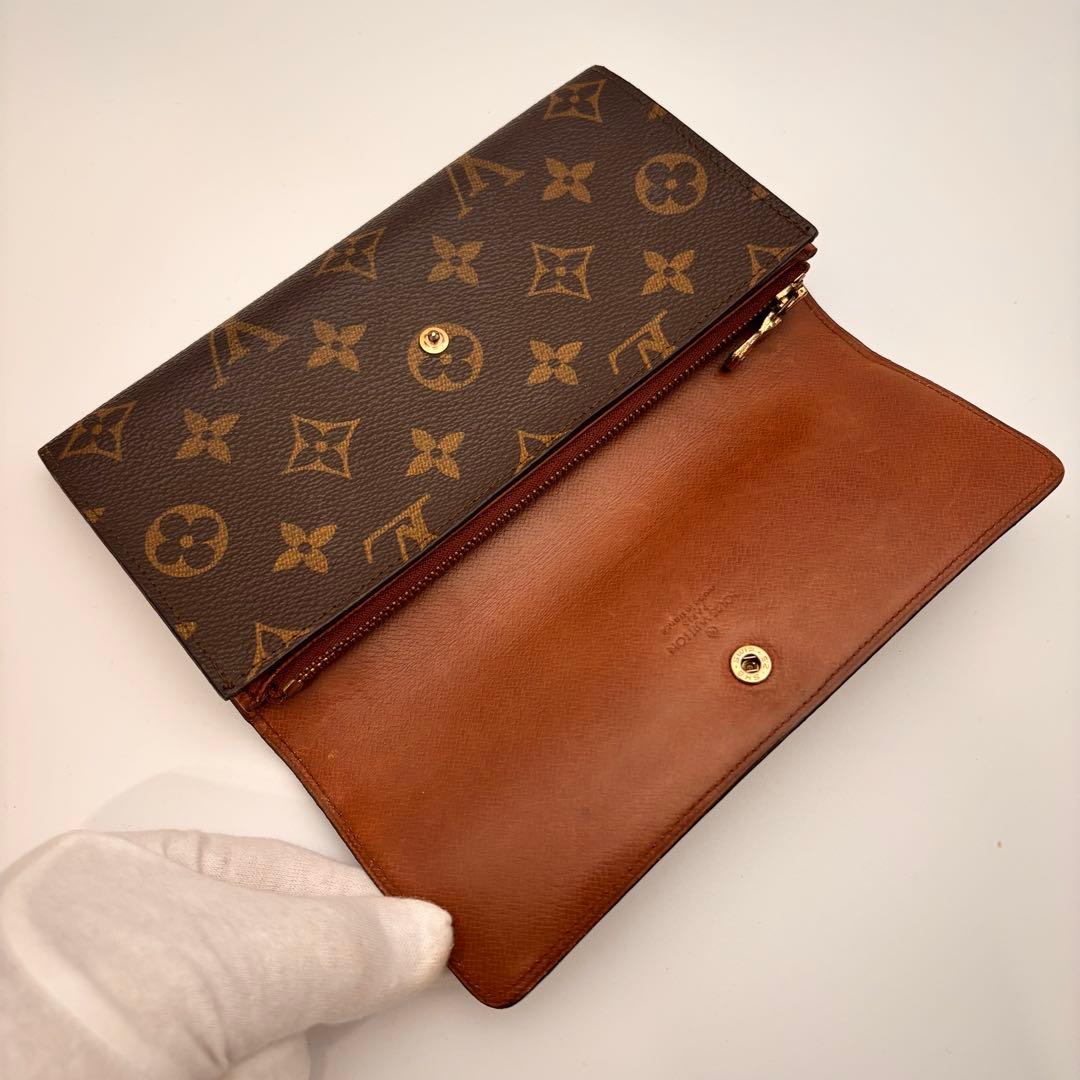 ✨鑑定済み✨ルイヴィトン✨モノグラム✨ポシェットポルトモネクレディ 長財布