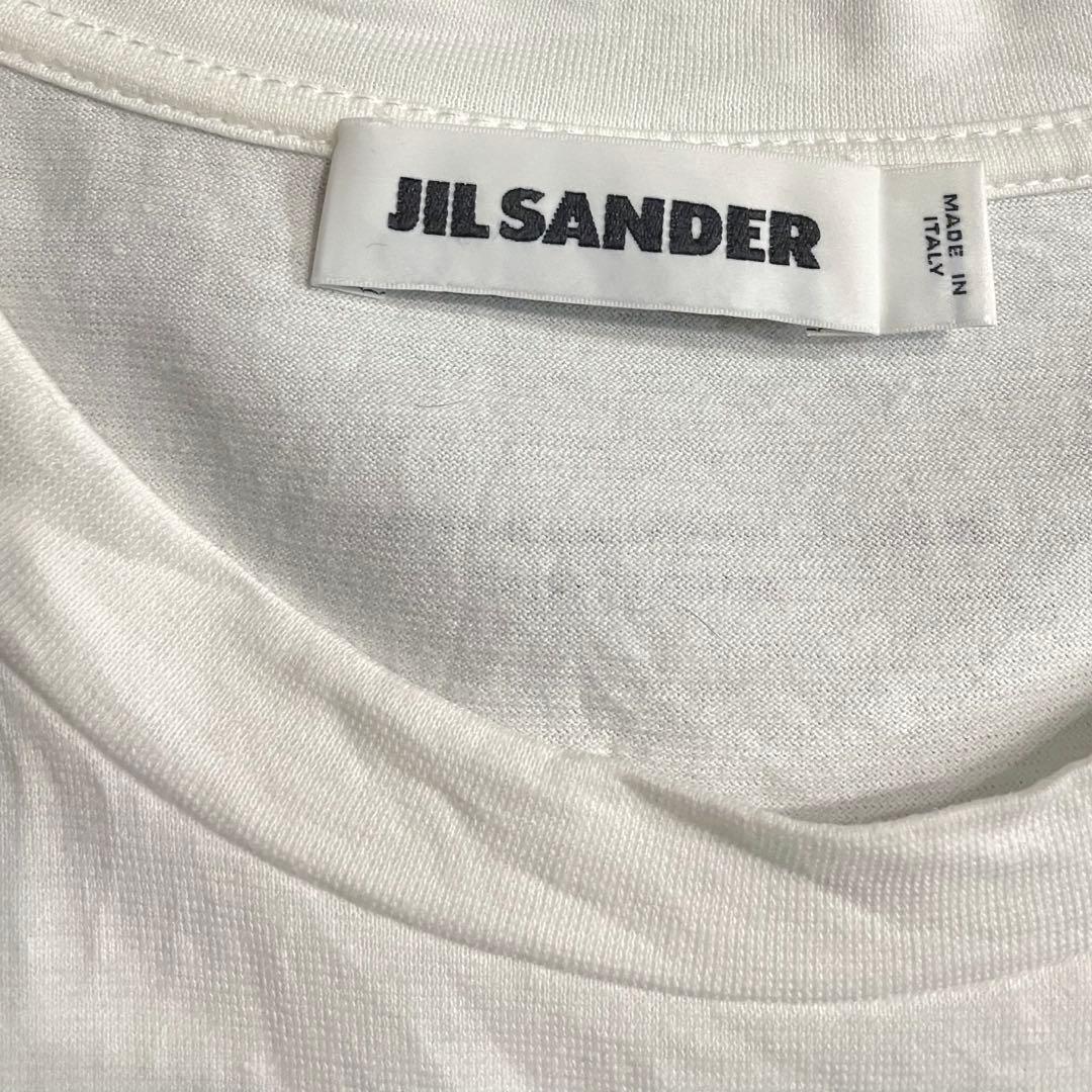 イタリア製 JIL SANDER ジルサンダー 限定Tシャツ 写真プリント転写白