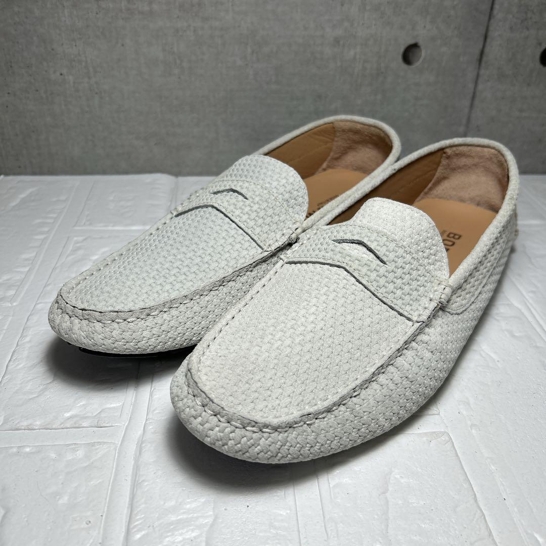 新品未使用【BOEMOS】ローファー(25.5)ドライビングシューズ　革靴