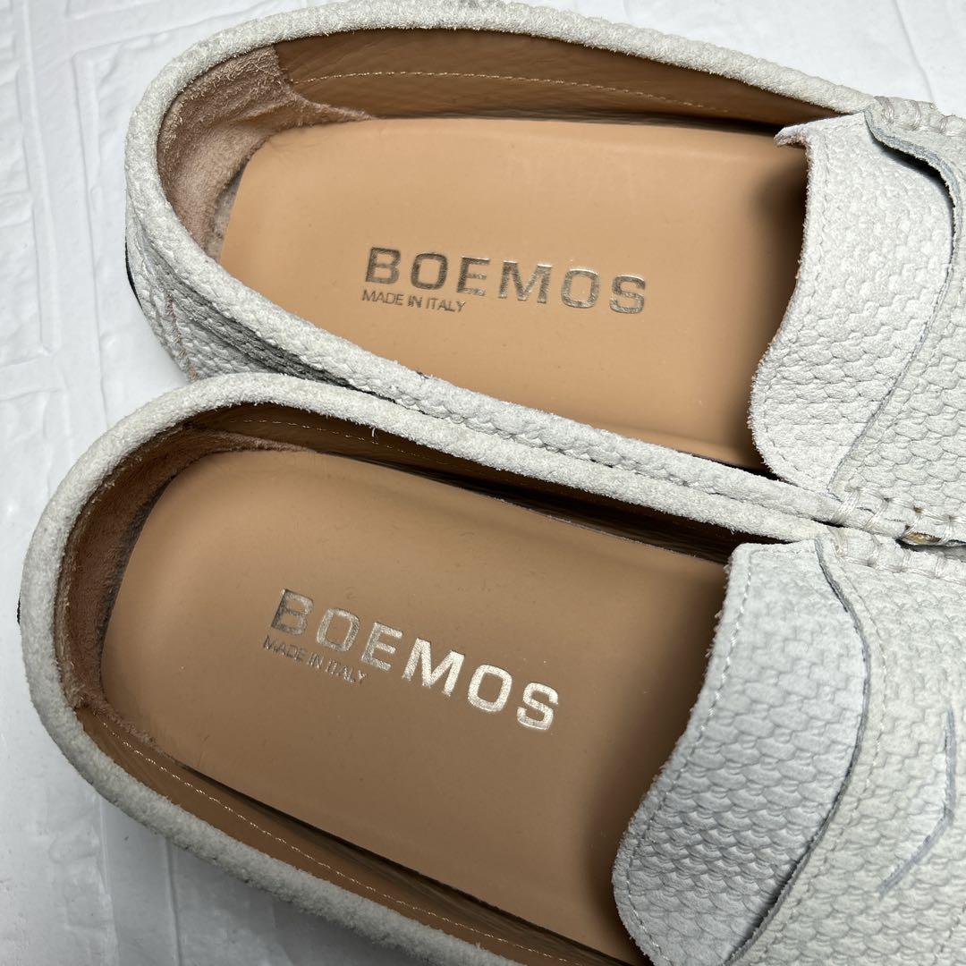 新品未使用【BOEMOS】ローファー(25.5)ドライビングシューズ　革靴