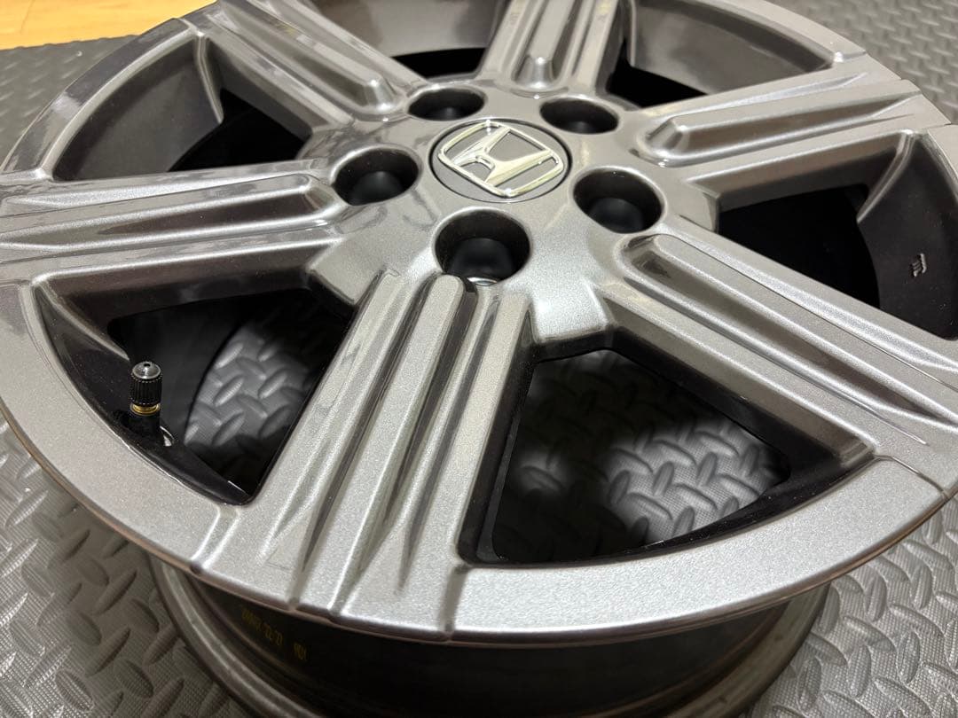 ホンダヴェゼル純正ホイール 16インチ シャークグレーメタリック 4本 新車外し