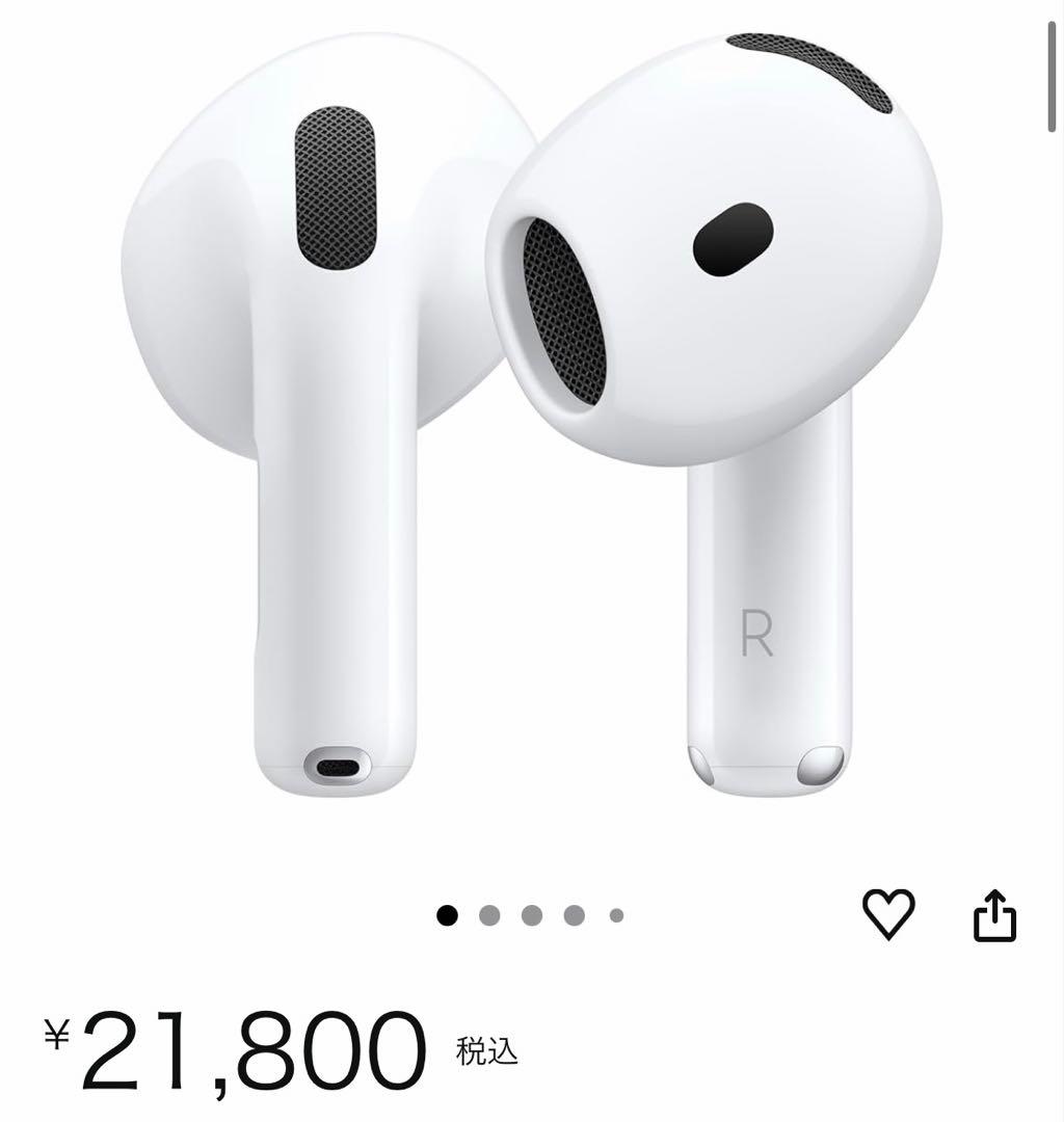 Apple AirPods 4 本体