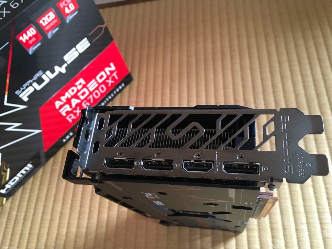 Sapphire Radeon RX 6700 XT 12GB 動作品