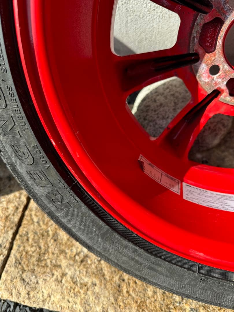 wakuchan RSワタナベ 15×6.5J +40 4本セット