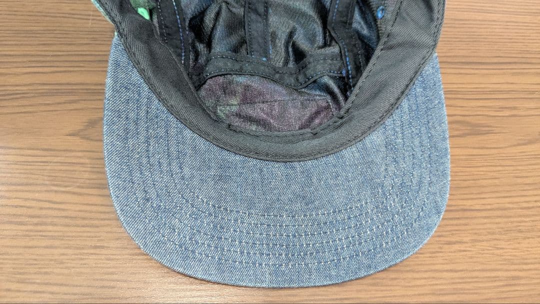 【マツ】supreme キャップ　タイダイ　ネイビー