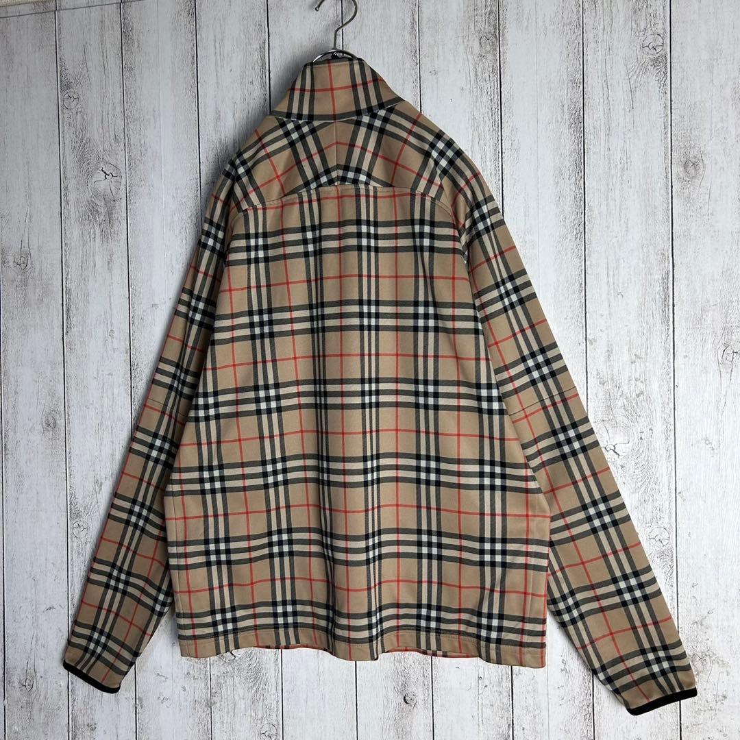 295【美品・現行】バーバリー☆ノバチェックトラックジャケット ジャージ