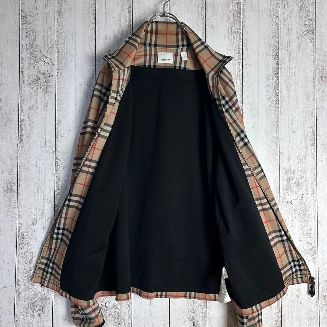 295【美品・現行】バーバリー☆ノバチェックトラックジャケット ジャージ