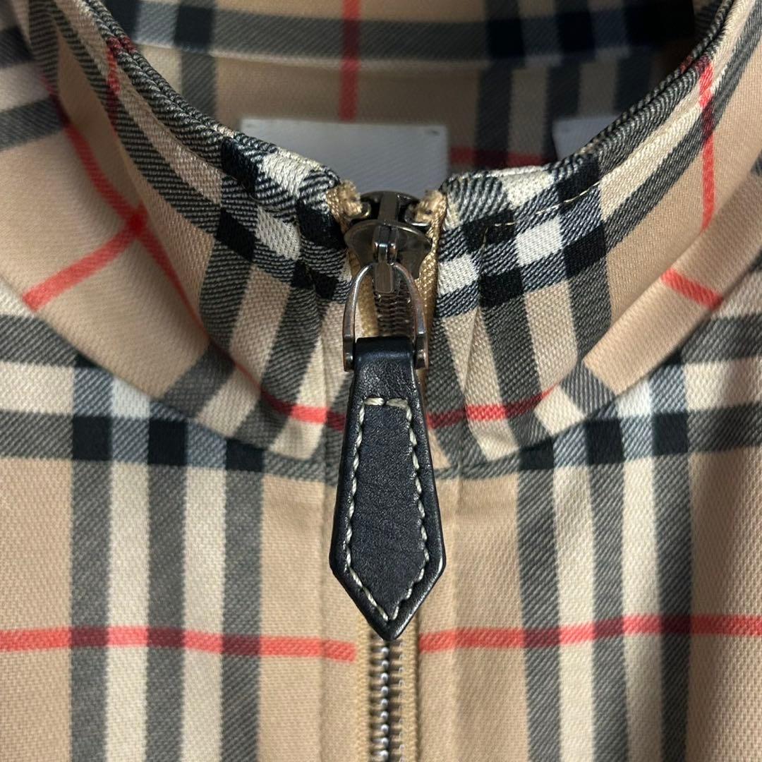 295【美品・現行】バーバリー☆ノバチェックトラックジャケット ジャージ