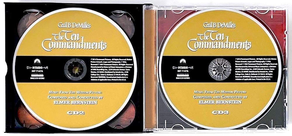 廃盤 CD BOX 十戒 60周年記念 サウンドトラック・コレクション