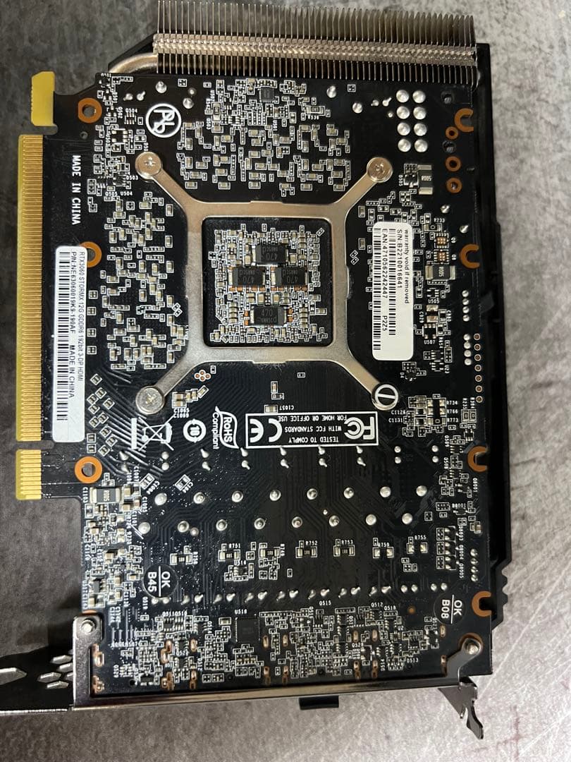 グラフィックボード・グラボ・ビデオカード PALIT NVIDIA GeForce RTX 3060 12GB GDDR6