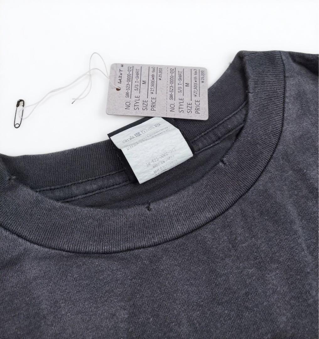セントマイケル JESUS フェード ヴィンテージ加工 Tシャツ M
