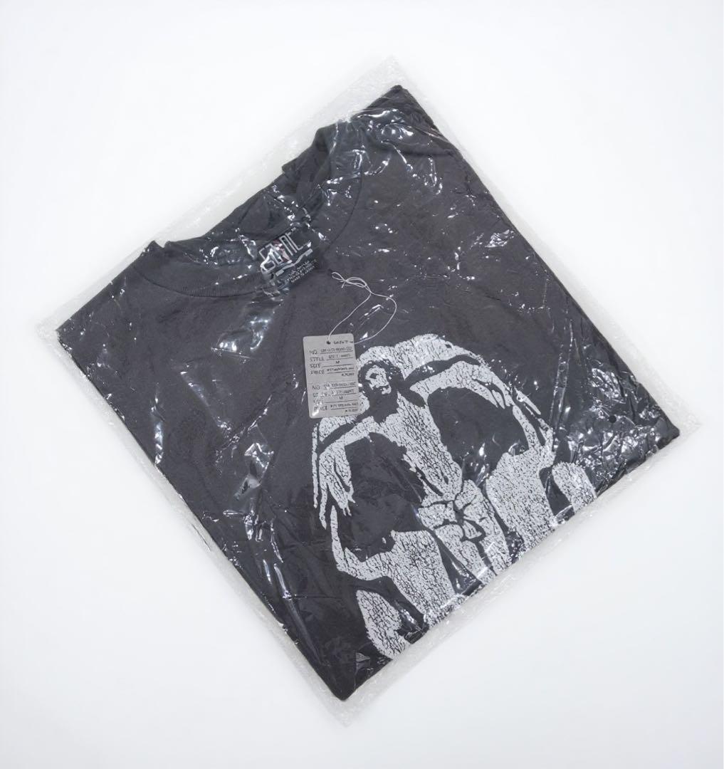 セントマイケル JESUS フェード ヴィンテージ加工 Tシャツ M