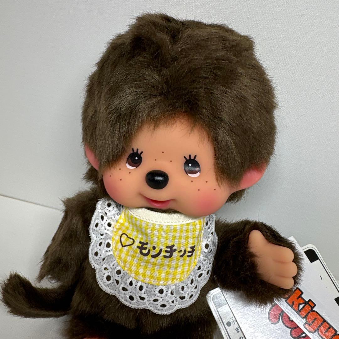 店舗限定販売 新品 ギンガムスタイ モンチッチイエロー 男の子 00
