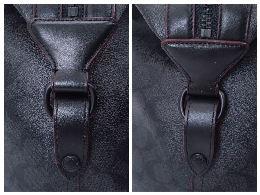 【美品】COACH ボストンバッグ F23207 2WAY 大容量 シグネチャー