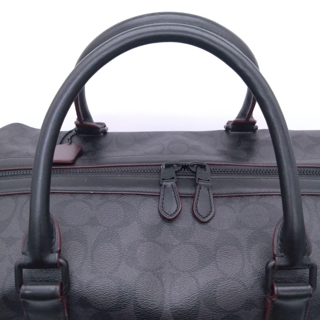 【美品】COACH ボストンバッグ F23207 2WAY 大容量 シグネチャー