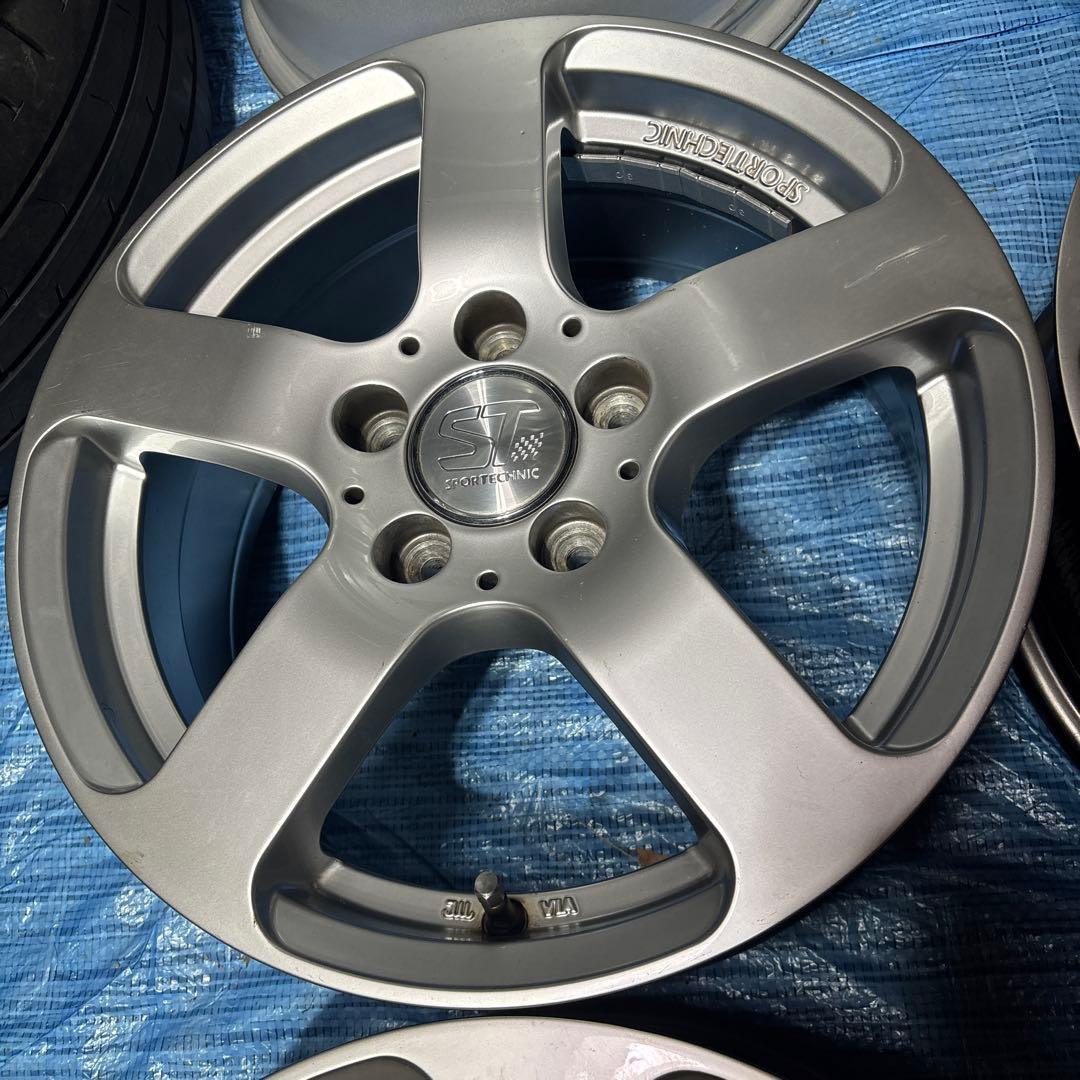 SPORTECNIC １６インチ　ホイール　４本セット　PCD112　①