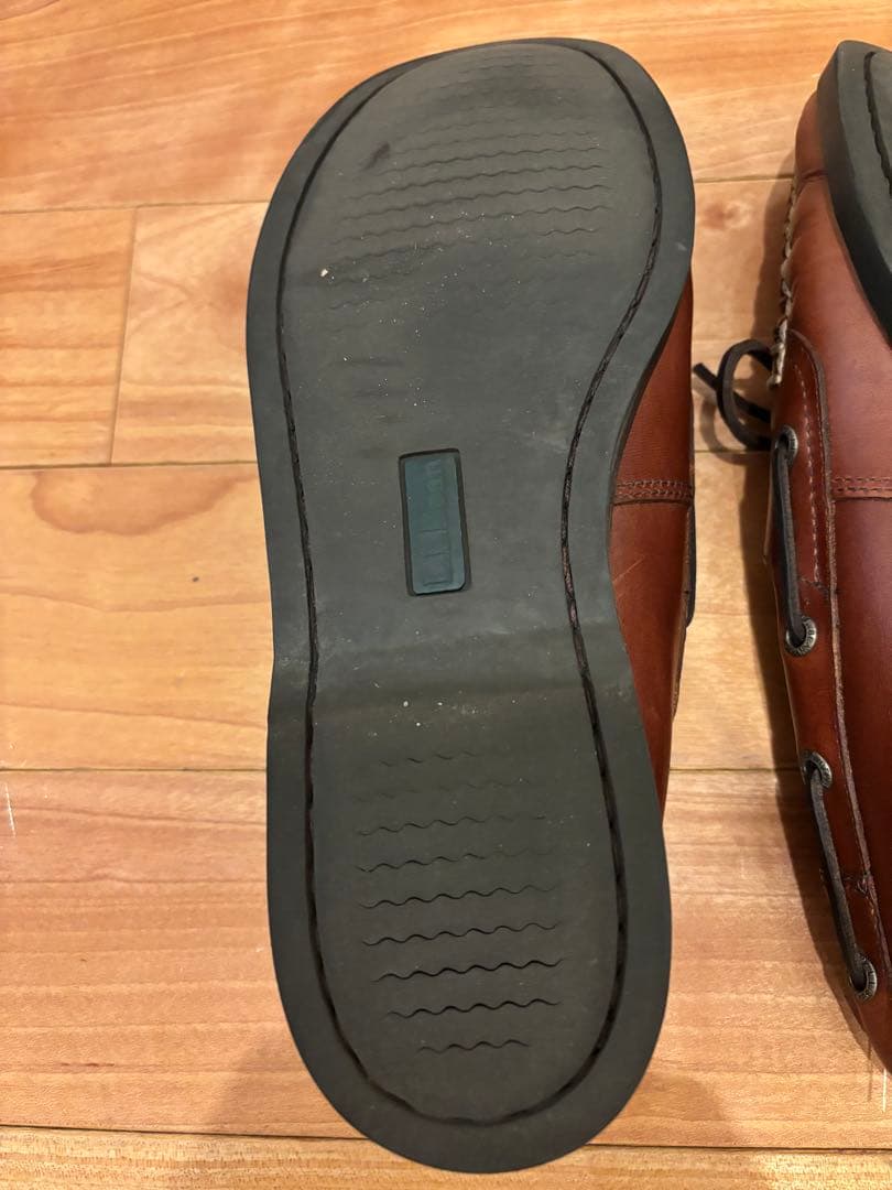 【大幅値下げ】LL bean ブラウン レザー デッキシューズ
