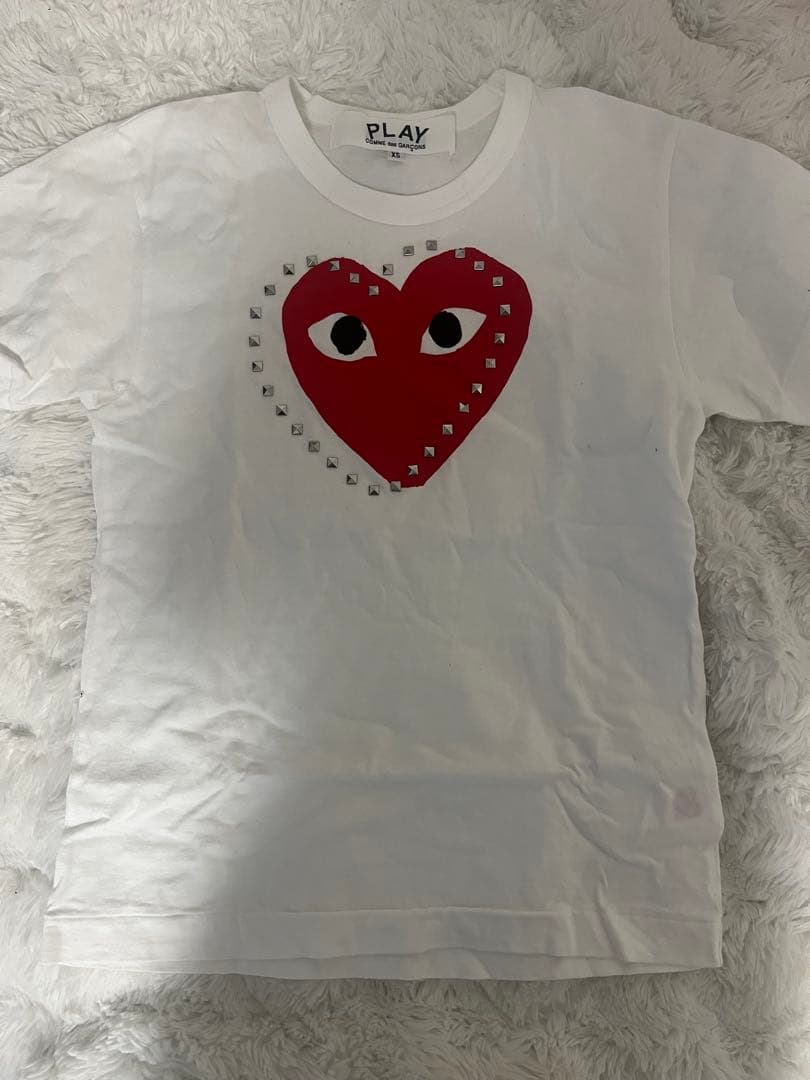 PLAY Comme des Garçons ハートTシャツ XS