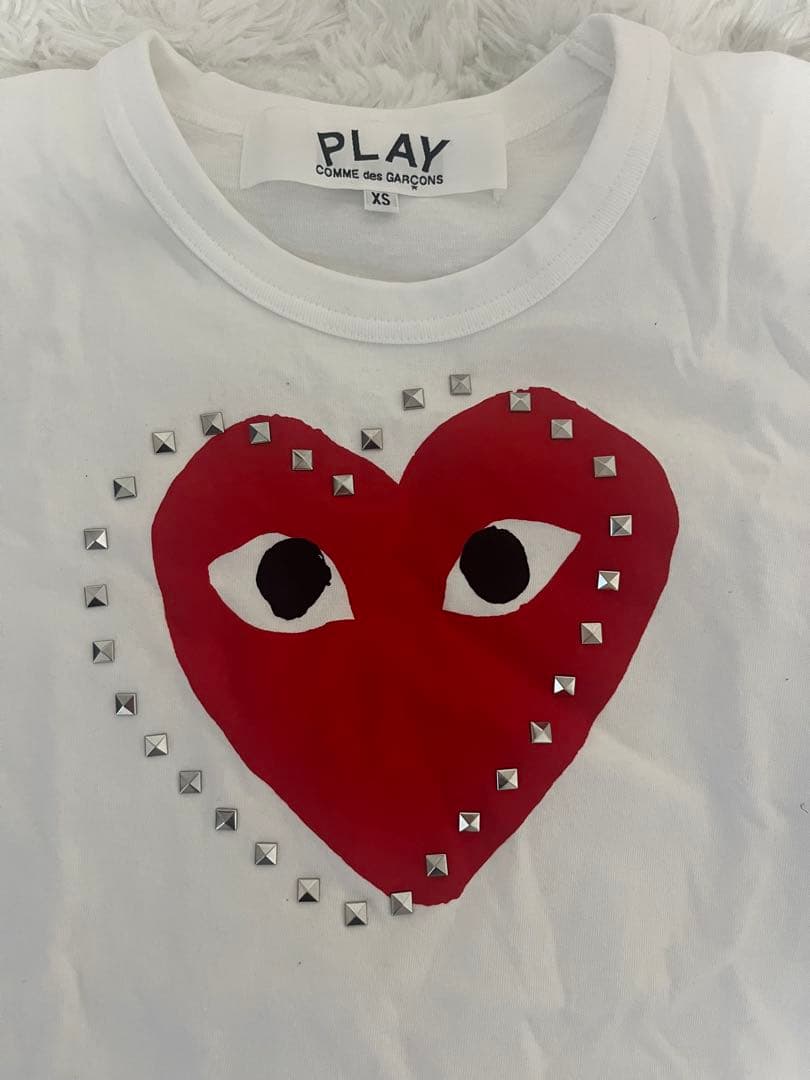 PLAY Comme des Garçons ハートTシャツ XS