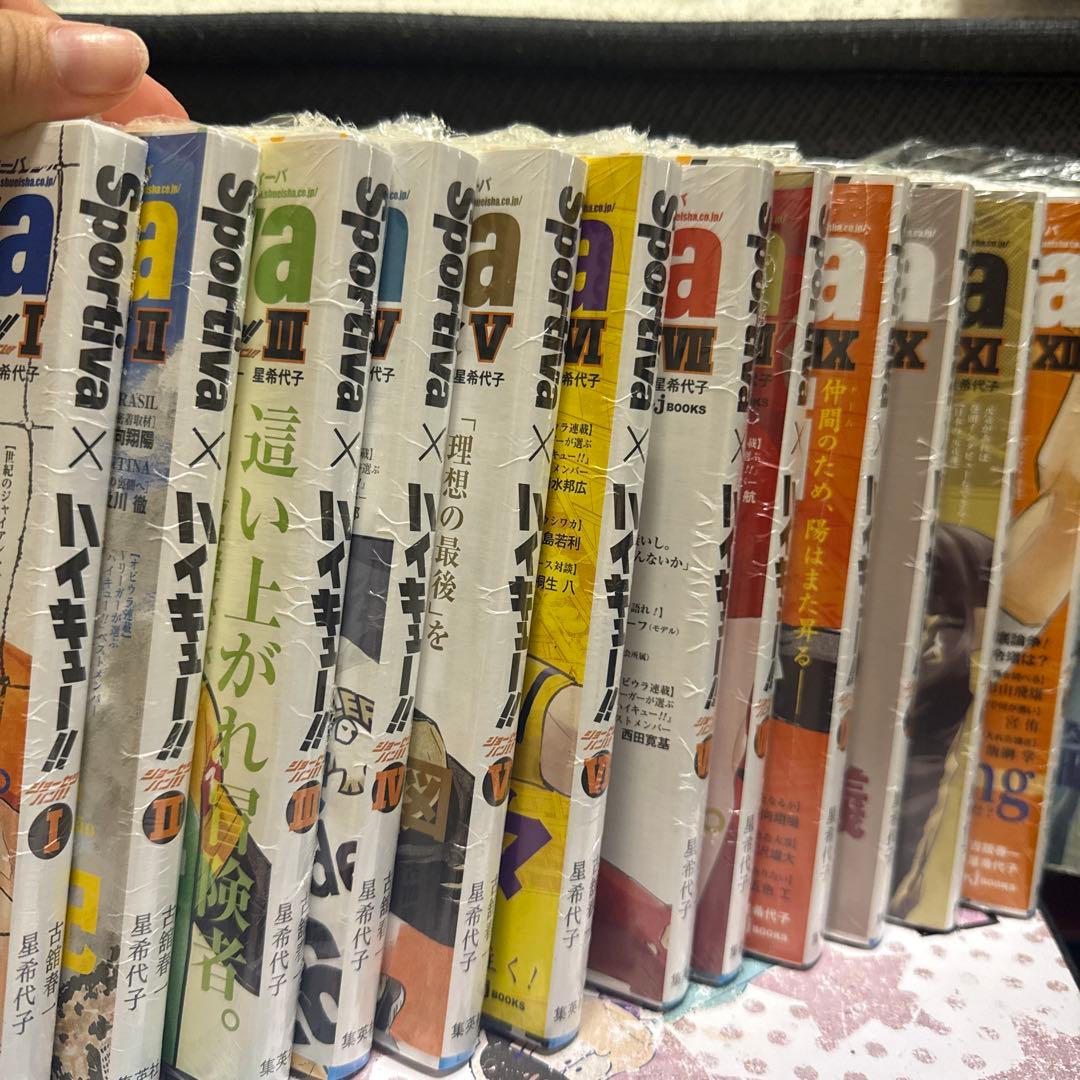 ハイキュー小説版 Sportivaコラボ 全巻セット