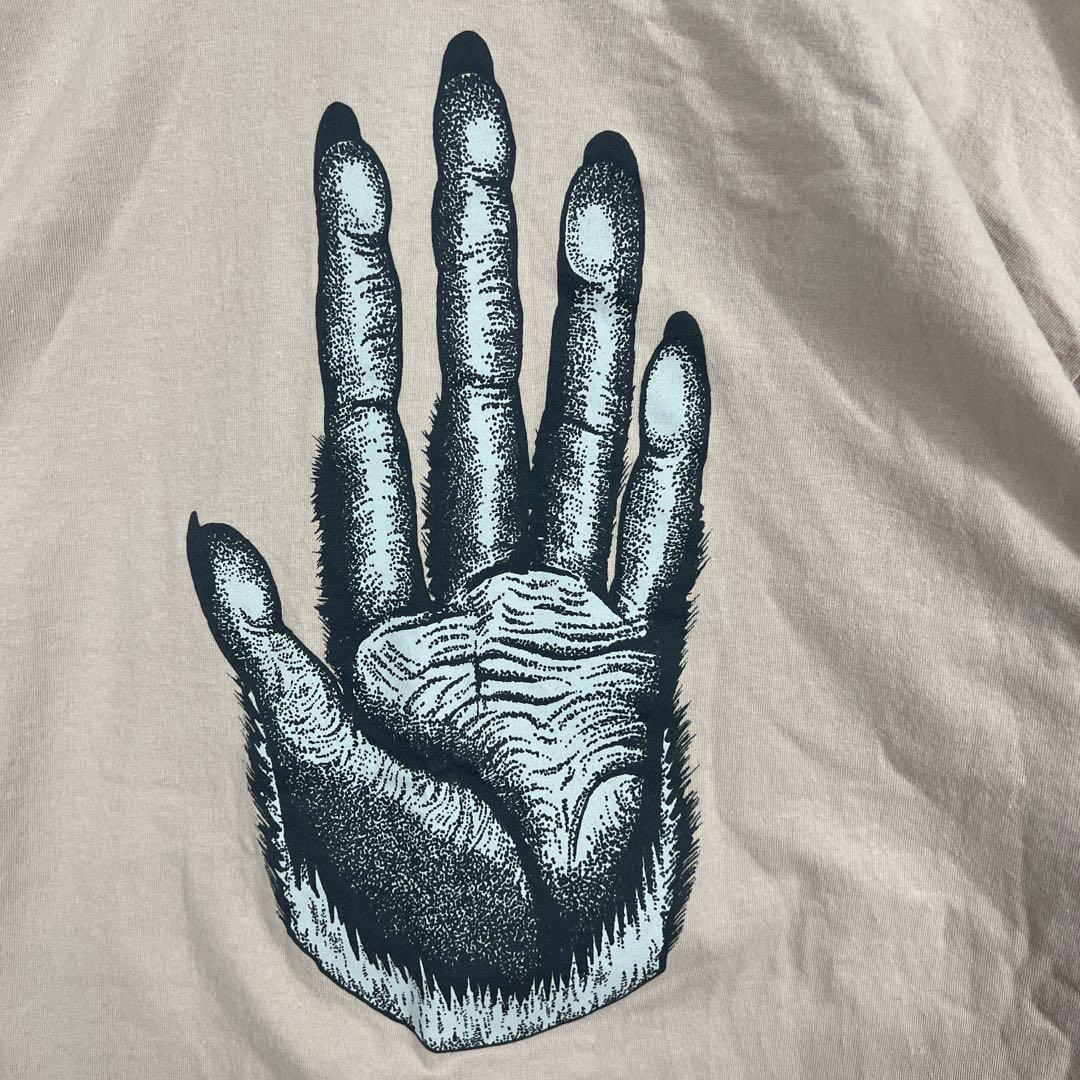 ADI GOAT ゴート プリント ベージュ Tシャツ